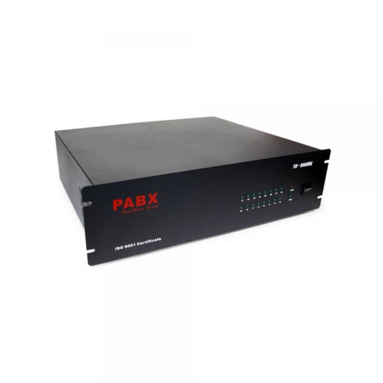 Sintech Hybrid PABX with Keyphone support, 16 CO & 128 Extensions (TC-2000DK)