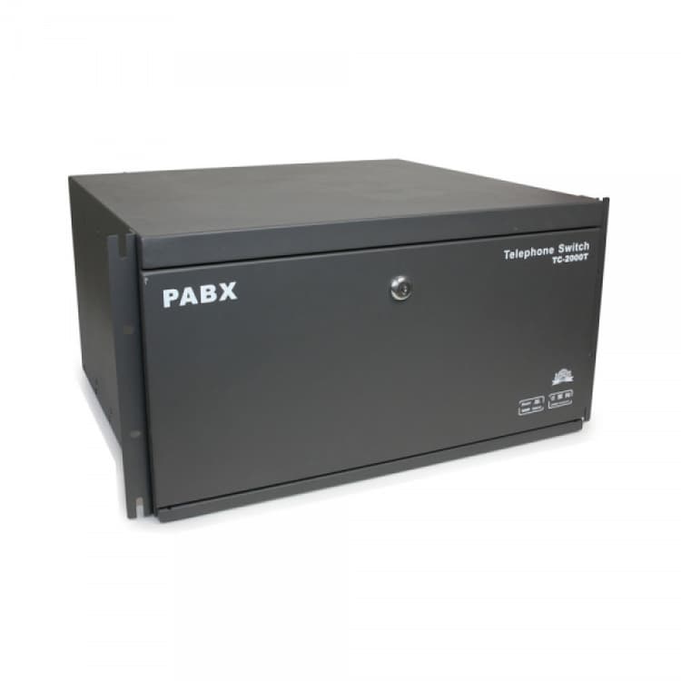 Sintech Hybrid PABX with Keyphone support, 16 CO & 240 Extensions (TC-2000T)