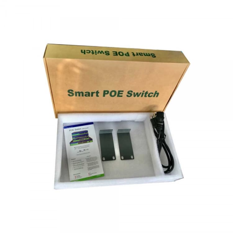 27 Ports Sintech Smart POE Switch (24+2+1)