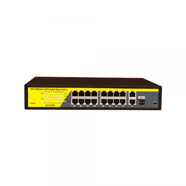 19 Ports Sintech Smart POE Switch (16+3)