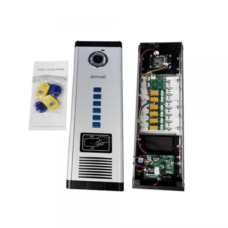 Apartment Video Door phone system with Rfid card support (906AP)