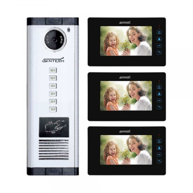 Apartment Video Door phone system with Rfid card support (906AP)